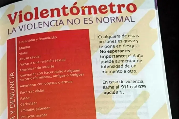 Jóvenes tendrán Violentómetro en escuelas de la SEP