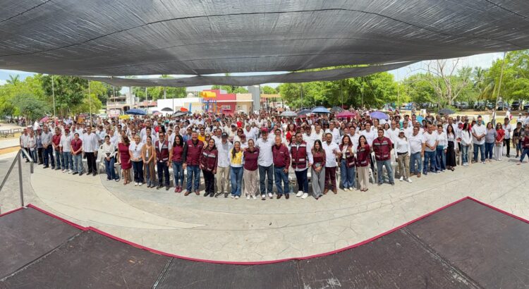 Desde Cd. Madero Morena refrenda la defensa de la soberanía y la transformación