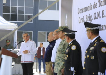Reconoce Américo Villarreal labor de la Guardia Nacional en mejoras a seguridad en Tamaulipas