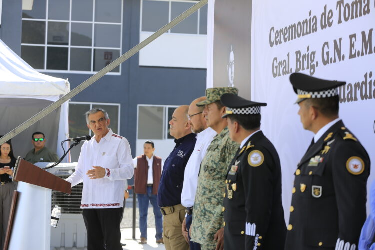 Reconoce Américo Villarreal labor de la Guardia Nacional en mejoras a seguridad en Tamaulipas