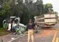 Choque entre autobús y camión deja 23 muertos en Brasil