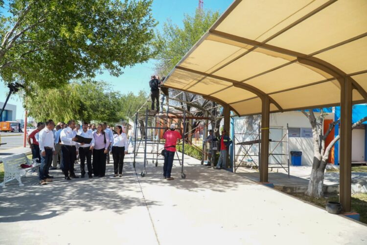 Contará UAT con más y mejores edificios en Nuevo Laredo; rector supervisó obras