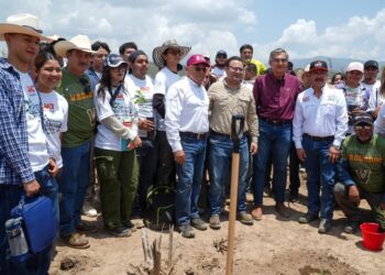 Se suma UAT a la jornada nacional de reforestación 2026 en Jaumave, Tamaulipas