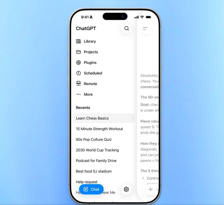 ChatGPT habilita opción para guardar chats temporales