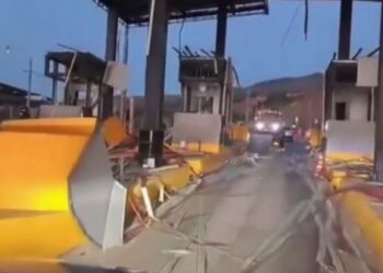 Explosivos destruyen peaje en la Vía Panamericana un día después de la investidura presidencial