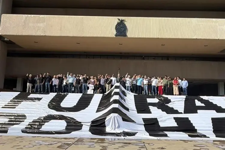Protestan contra Rocha Moya en Sinaloa, exigen plan de rescate