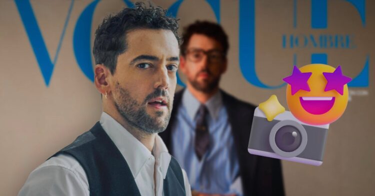 Luis Gerardo Méndez se estrena en la portada de Vogue Hombre