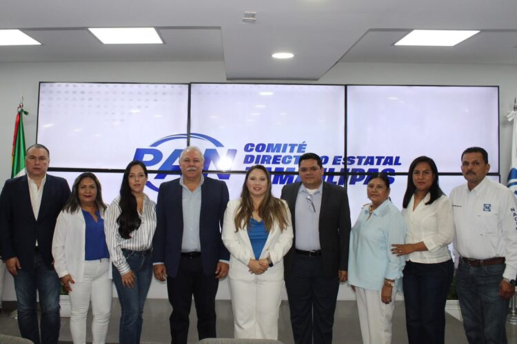 Perfila alianzas la nueva dirigencia del PAN Tamaulipas