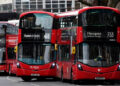 Mil 500 conductores de Londres paran labores por el calor extremo