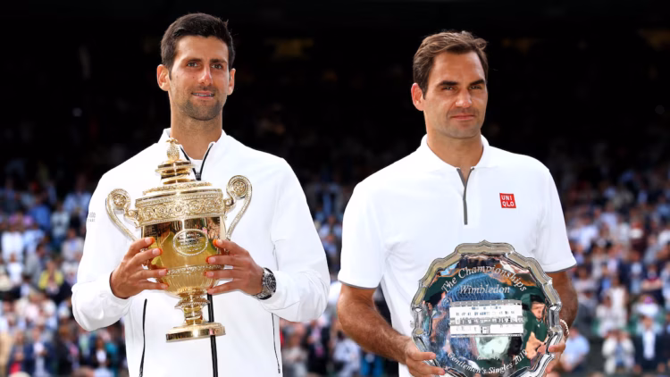 Federer reconoce a Djokovic como el mejor de la historia
