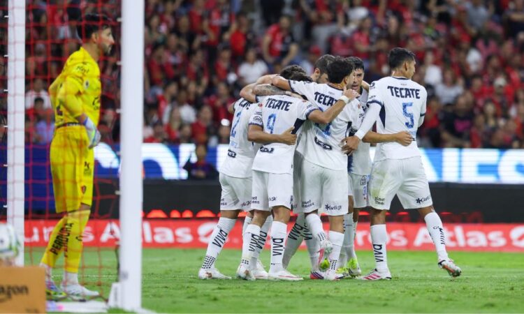 Monterrey derrota 2-0 al Atlas y vuelve al triunfo