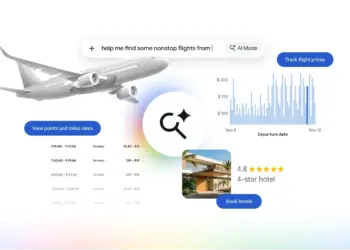 Google mejora su Modo IA con seguimiento de vuelos y reservas de hotel