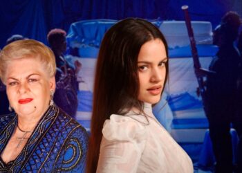 Rosalía honra a Paquita la del Barrio en su concierto en CDMX