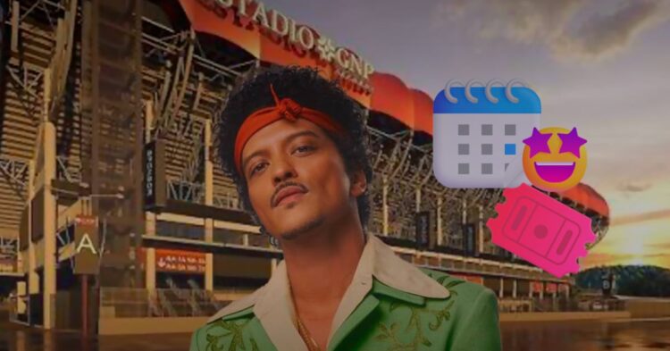 Bruno Mars anuncia quinto concierto en el Estadio GNP Seguros