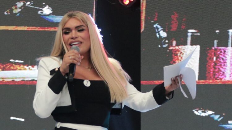 Wendy Guevara colabora con marca de calzado en SAPICA