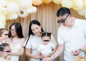 Dani Flow festeja el segundo cumpleaños de su hija Jovalie