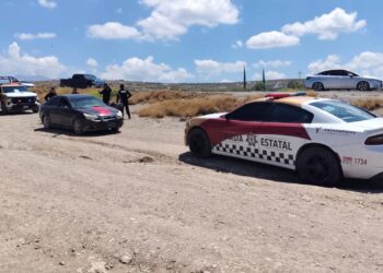 Aseguran vehículo con placas sobrepuestas