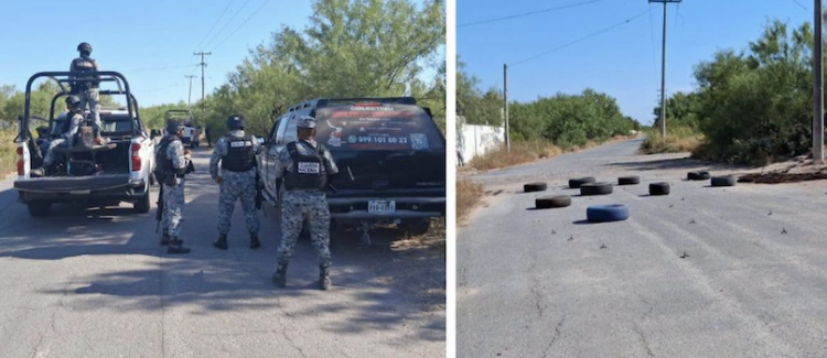 Bloquean búsqueda de desaparecidos en Miguel Alemán