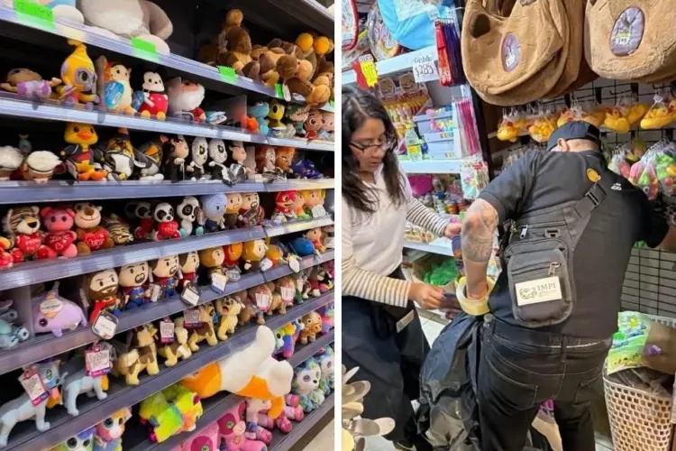 Decomisan 31 mil productos pirata de Disney y Barbie