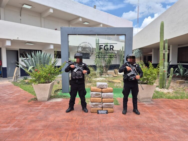 Aseguran droga en vivienda de Díaz Ordaz