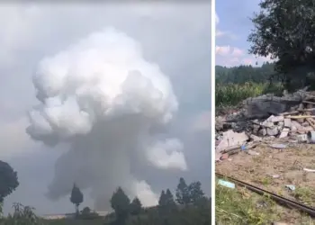 Explosión de polvorín deja un muerto en EdoMex