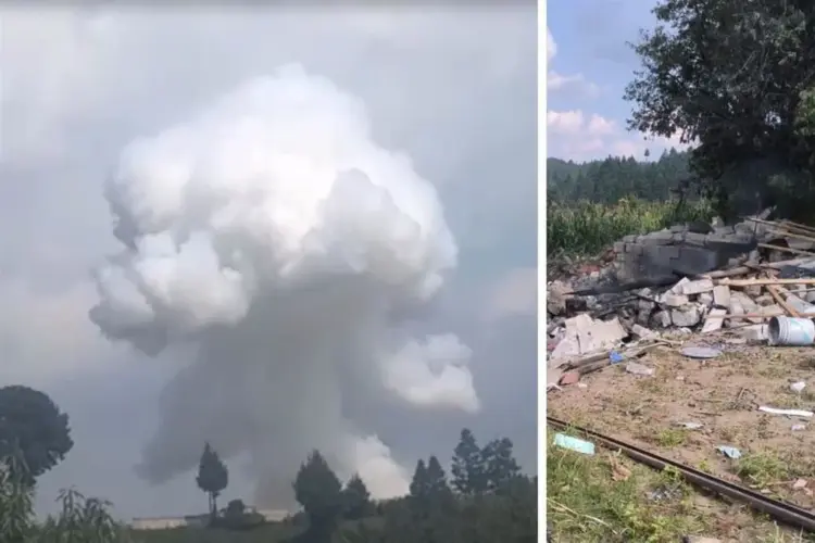Explosión de polvorín deja un muerto en EdoMex