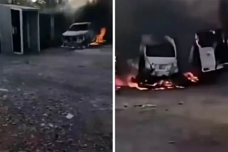 Incendian granja avícola en norte de Veracruz