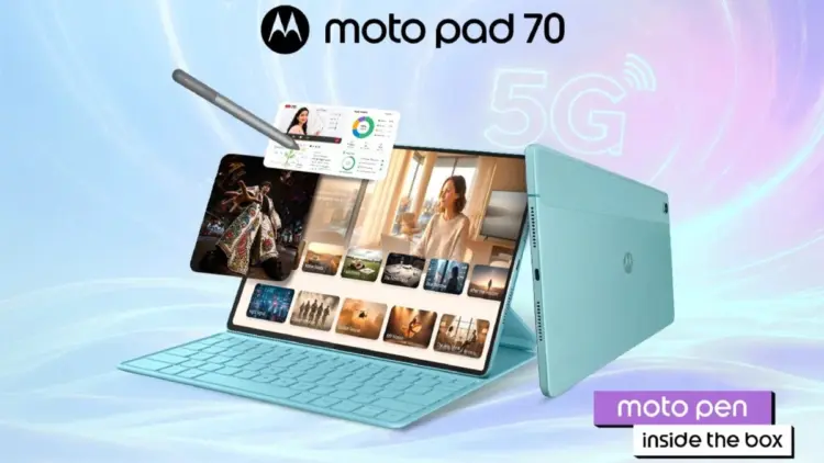 Motorola Moto Pad 70: nueva tablet de 12.1 pulgadas y gran batería