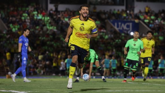 América remonta a Juárez con doblete de Henry Martín