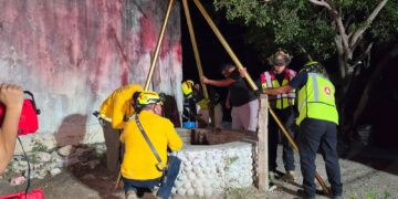 Muere hombre al caer en noria