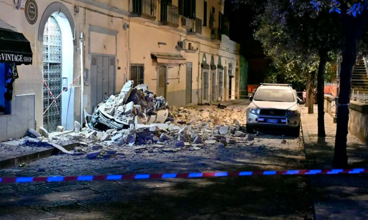 Fuerte terremoto de 4.7 causa daños en la zona de Nápoles