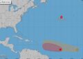 Se forma tormenta Cristobal en el Atlántico