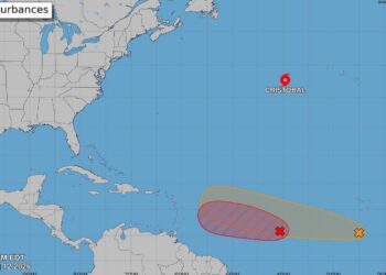 Se forma tormenta Cristobal en el Atlántico