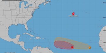 Se forma tormenta Cristobal en el Atlántico