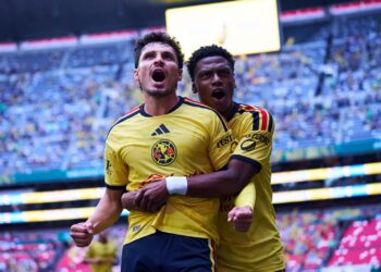 América golea 3-0 al Atlético de San Luis en el Azteca