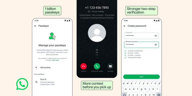 WhatsApp mejora la verificación en dos pasos con contraseñas seguras