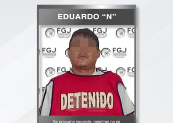 Detienen a Eduardo “N” por feminicidio