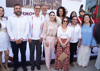 Conmemoran el CXCVII Aniversario de la Victoria de Tampico en 1829 en defensa de la soberanía