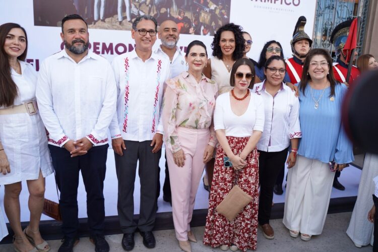 Conmemoran el CXCVII Aniversario de la Victoria de Tampico en 1829 en defensa de la soberanía
