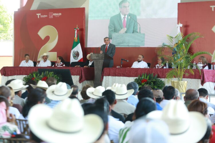 En Hidalgo, reitera Américo Villarreal colaboración para impulsar desarrollo de los municipios