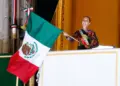 Ante miles Sheinbaum da su segundo grito alusivo a la independencia de México en zócalo de la CDMX