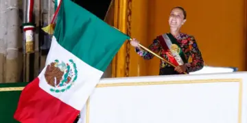 Ante miles Sheinbaum da su segundo grito alusivo a la independencia de México en zócalo de la CDMX