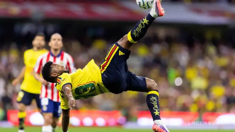 Borja “revive” al América con doblete sobre el 70 y empata 2-2 ante Chivas