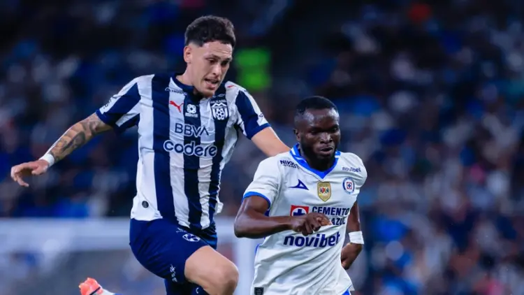 Monterrey vence 1-0 a Cruz Azul con error de Kevir Mier