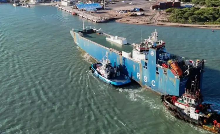 Refuerzan dragado en Puerto del Norte de Matamoros