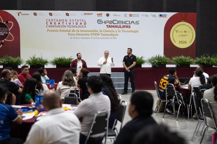 Docentes fortalecen proyectos científicos en Tamaulipas