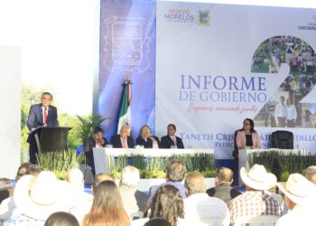 Impulsa Américo conectividad y abasto de agua en Nuevo Morelos