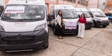 Recibe DIF Tamaulipas tres vehículos adaptados para fortalecer atención a discapacitados