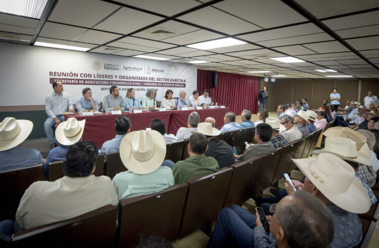 SADER impulsa plan de cuatro años sobre precios justos y financiamiento agrícola en Sinaloa