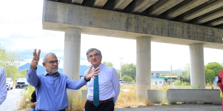 Rescatará Américo Villarreal el puente carretero Magueyes en Mainero, Tamaulipas